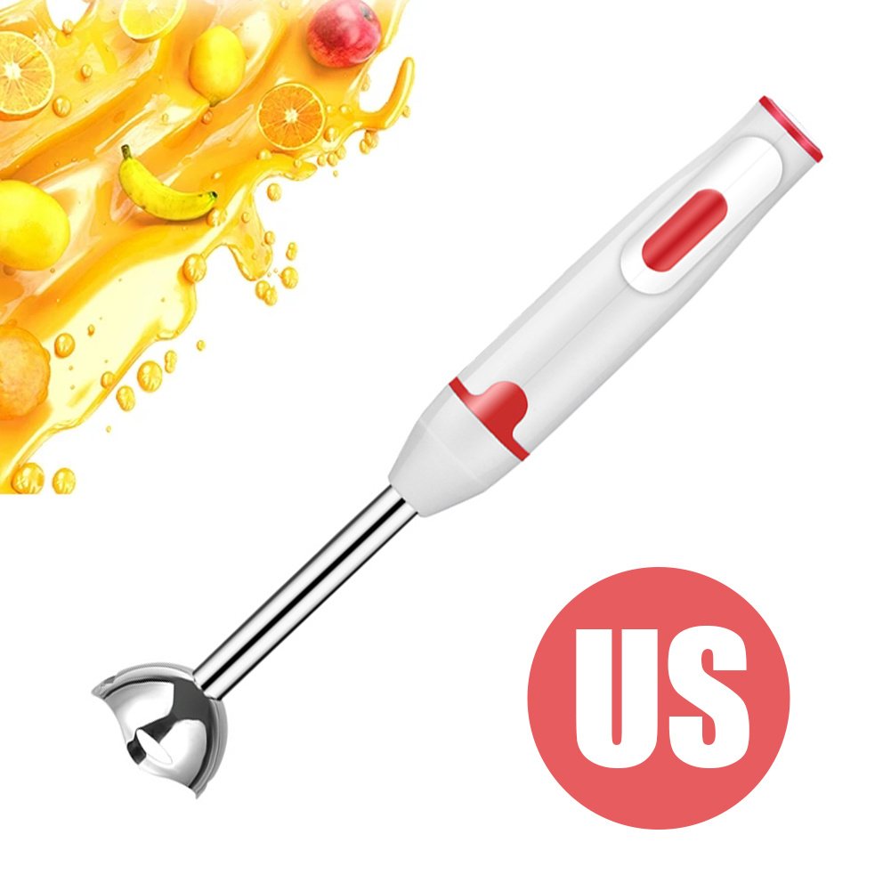 Hand Stick Handheld Immersion Blender Food Food Complementary Cooking Stick Grinder Electric Machine Vegetable Mixer - China - Red US Plug Hand Stick Handheld Immersion Blender Food Food Complementary Cooking Stick Grinder Electric Machine Vegetable Mixer - China - Red US Plug