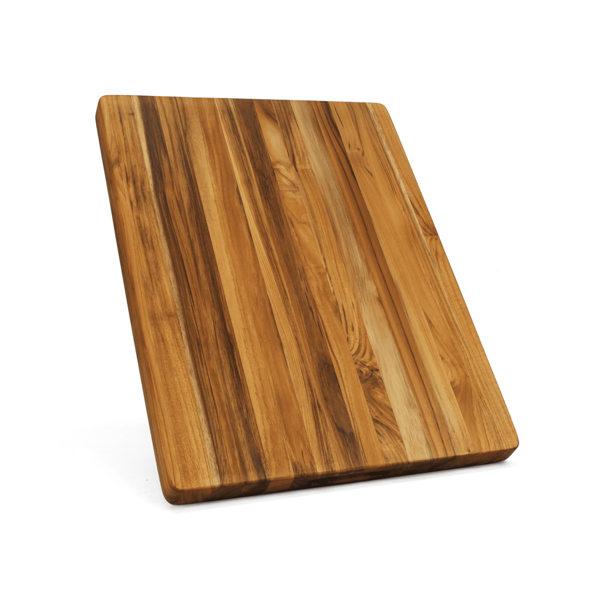 Teak Cutting Board Reversible Chopping Serving Multipurpose Food Safe Thick - Default Teak Cutting Board Reversible Chopping Serving Multipurpose Food Safe Thick - Default