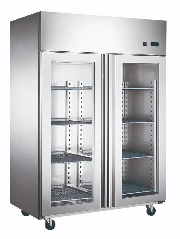 D55F-GS2 Commercial Upright Reach-in Refrigerator made by stainless steel D55F-GS2 Commercial Upright Reach-in Refrigerator made by stainless steel