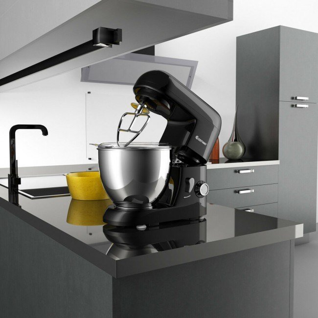 4.3 Qt 550 W Tilt-Head Stainless Steel Bowl Electric Food Stand Mixer 4.3 Qt 550 W Tilt-Head Stainless Steel Bowl Electric Food Stand Mixer