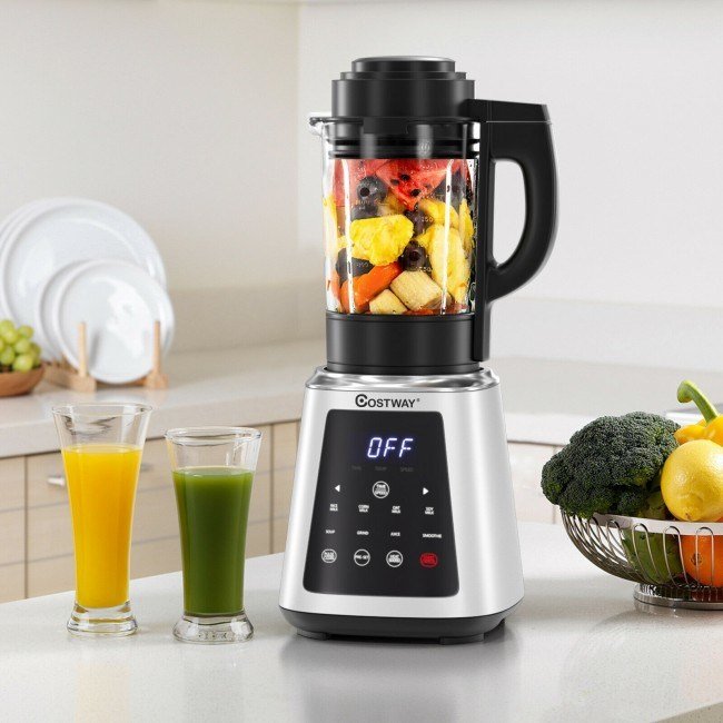 Professional Countertop Blender 8-in-1 Smoothie Soup Blender with Timer Professional Countertop Blender 8-in-1 Smoothie Soup Blender with Timer