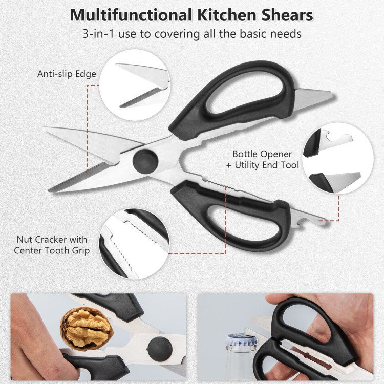 Daily Necessities Kitchen Knife Set Stainless Steel Knife Block Set Daily Necessities Kitchen Knife Set Stainless Steel Knife Block Set